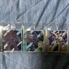 ガンダムシールウエハース SR3種セット