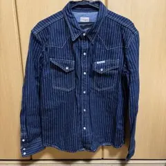 FLAT HEAD ヴァバッシュウエスタンデニムシャツのサムネイル