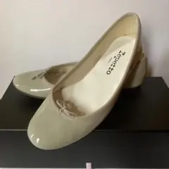 未使用Repettoレペットエナメルバレエシューズ サンドリオン38.5