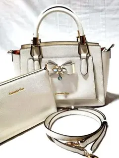 サマンサベガ★2wayバッグ ハンドバッグ ショルダーバッグ♡2wayポーチ付