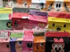 ディズニー　オールスターフェイス巾着　13枚セット　新品　未開封