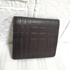 未使用品 BURBERRY バーバリー コインケース レザー ダークブラウン