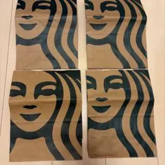 スターバックス 紙袋 4枚セット