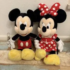 ２日間限定出品！2体セット ミッキーミニー ぬいぐるみ 東京ディズニーリゾート