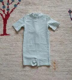H&M　ストライプ柄ベビースイムスーツ UPF50 70サイズ