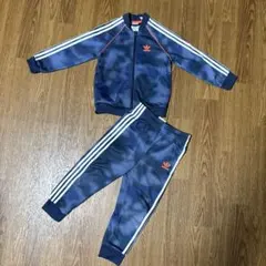 adidas アディダス　ジャージ　上下　セットアップ　100センチ