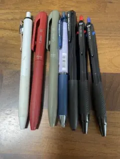 ボールペン　7本セット