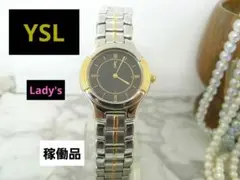 稼働】イヴサンローラン クォーツ 腕時計 ゴールド 4-103441 YO - メルカリ