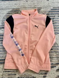 PUMA ピンクジャージと黒パンツセット 140