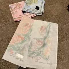 ◆新品◆HANAÉ MORI◆花柄ハンカチ2枚　他4枚セット