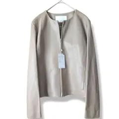 Ballsey ボールジィ トゥモローランド ベージュ ラムレザー ジャケット