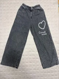 GLOBAL WORK デニムパンツ 150cm ハート柄