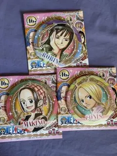 ワンピース 麦スト HEROINES コレクション 缶バッジ ロビン　他