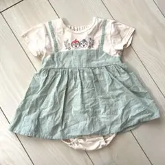 バンダイ ドキンちゃん　コキンちゃん　ロンパース　70cm