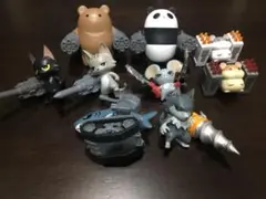 K-SUWABE×HMA 機動物1.2 まとめ売り 9体セット