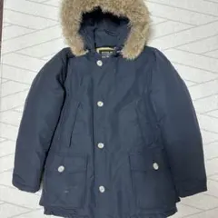 WOOLRICH ネイビー ダウンジャケット Sサイズ