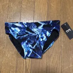 TYR 競泳水着 メンズ ブリーフ ブルー系 サイズ28 Sのサムネイル