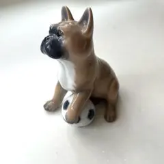 ロイヤルコペンハーゲン　フィギリン　ボクサー犬のサムネイル