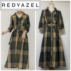 REDYAZEL レディアゼル レトロチェックワンピース