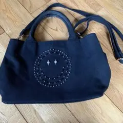 no19755 グッシオ スタッズ 2way ショルダー バッグ