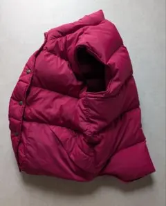レア◎ 90s l.l.bean down vest pink! vintageのサムネイル
