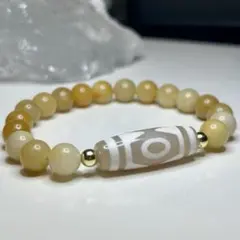 【第三の目】三眼天珠 ブレスレット パワーストーン レディース