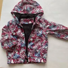 女の子　ハローキティ 総柄 ウィンドブレーカー 90cm