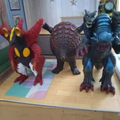 ウルトラ怪獣ソフビ　タッコング　ゼッパンドン　ガルベロス　セット　ウルトラマンのサムネイル