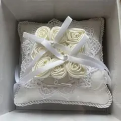 新品未使用　美品　4℃ リングピロー