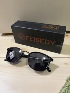 FEISEDY 偏光・調光サングラス ブラック