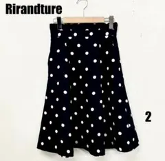 Rirandture ひざ丈スカート 2サイズ 女性