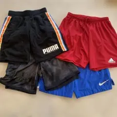 おまとめ売りPUMA・adidas・Nike 150センチ半ズボンセット