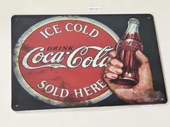 Coca-Cola コカ・コーラ ブリキ看板 インテリア