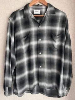 60's PENNEY'S TOWNCRAFT オンブレレーヨンシャツ Lサイズ