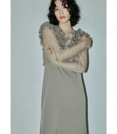 美品✨️niana 　Many wayフリルドレス ボレロ ブラウス セットLL