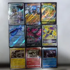 【ポケカ】V・VSTAR・ex まとめ売り 9枚セット 25周年ミラー入り