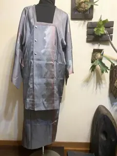 お値下げしました！ しつけ糸付き　二部式着物