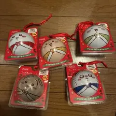 ちいかわ　コカコーラ　クリスマスボールオーナメント　5種　コンプリート