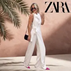 2026年最新】ZARA カラー：ホワイト系 レディース サロペット