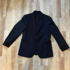 UNIQLO 感動シリーズ セットアップ ネイビー シングル カジュアルスーツS