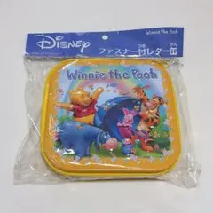 プーさん ファスナー付きレター缶 Winnie the Pooh メモ帳セット