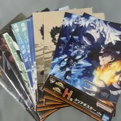 一番くじ 僕のヒーローアカデミア～幸せの上に～ H賞 クリアポスターコンプ