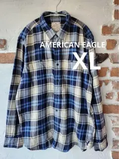 AMERICAN EAGLE アメリカンイーグル XL 長袖　シャツ