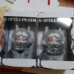 SKULLPANDA XGぬいぐるみペンダント　2個セット