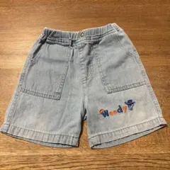 トイストーリー　ハーフパンツ　90サイズ　デニムのサムネイル