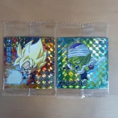 ドラゴンボール シール ウエハース 10周年 GR 孫悟空 ピッコロ セット