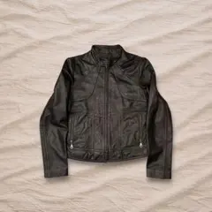 短丈 羊革 zip lether archive opium ノームコア