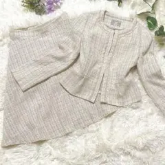 ef-de ラメツイードセットアップ 9号 Mサイズ　訳あり