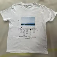 グラニフ Tシャツ Sサイズ ホワイト アート 海 絵画 プリントのサムネイル