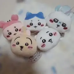 ちいかわ　ねそべりマスコット5体セット